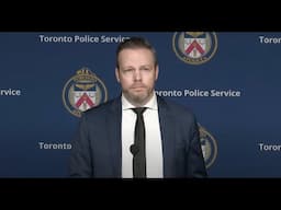 @TorontoPolice News Conference | RE: Homicide #55/2023 | D/Sgt. Brandon Price | Thurs.,Jan.2nd, 2025