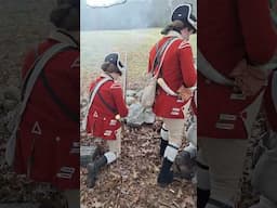 Covering the Retreat - Battle Road 2024 #history #reenactment #revolutionarywar #british