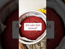 Red velvet cake fail. #redvelvet #redvelvetcake #cakefail #homebakers #homebakingbusiness