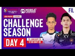 🔴 [FIL] AP Mobile Legends: Bang Bang | Snapdragon Mobile Challenge Season | Season 6 | Day 4