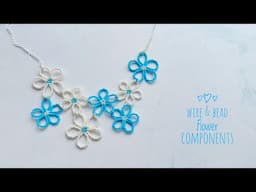 DIY Quick & Easy Wire And Bead Flowers - Stylish & Fun!