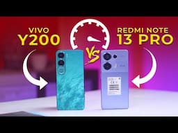 Vivo Y200 Vs Redmi Note 13 Pro ⚡️Speed Test & Camera Test Full Detailed Comparison | Hindi/Urdu