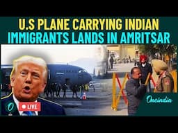 LIVE |US Military Aircraft Deports 200 Indian Immigrants to Amritsar Ahead of Trump-Modi Meet in Feb