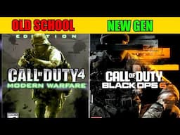 BLACK OPS 6 vs CALL OF DUTY 4... New Gen vs Old School