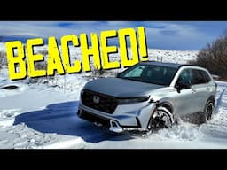 2025 Honda CR-V Hybrid Extreme Snow Test!