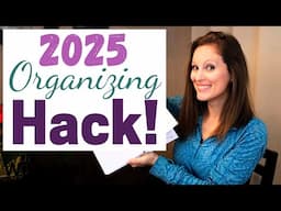 ORGANIZE Your Life with This 2025 🗓Calendar Hack! PLAN WITH ME as I  Prep for Yearly Meal Planning 🍽