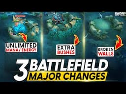 3 NEW BATTLEFIELD EFFECTS THAT WILL BE A GAME CHANGER IN RANK GAMES | EXTRA BUSH | NEW MAP