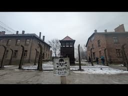 Walking Through Auschwitz: 80 Years After Liberation | A Journey Through History #history #Auschwitz