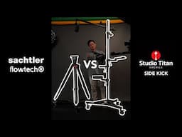 Sachtler Flowtech vs the Studio Titan America's Side Kick: Ultimate Video Tripod Comparison