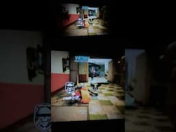 Gaming On a BUDGET Projector Indoors #shorts #short #shortvideo #gaming