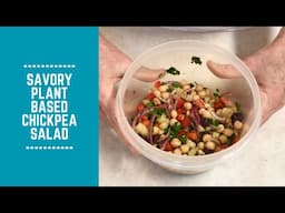 Savory Plant Based Chickpea Salad