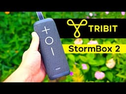 🔉 КЛАССНАЯ БЛЮТУЗ КОЛОНКА Tribit StormBox 2 👉 34 ВАТТА ЧИСТОГО ЗВУКА, IPx7, ЭКВАЛАЙЗЕР, ПРИЛОЖЕНИЕ