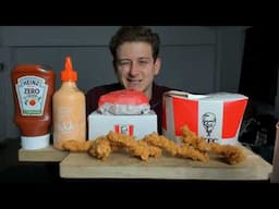 KFC MUKBANG ( Late Night Fried Chicken Session )