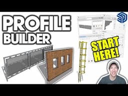 Getting Started with Profile Builder for SketchUp - BEGINNERS START HERE!