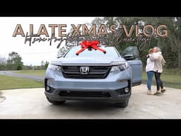 LATE XMAS VLOG: BOW TUTORIAL, GIRLS BAKING DAY + ONE OF THE BEST SURPRISES EVER | Holley Gabrielle