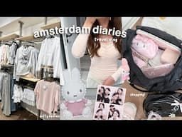 amsterdam diaries🐰 : miffy + brandy  melville, cafe hopping, hotel tour