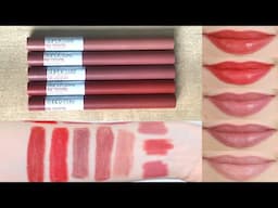 Maybelline SuperStay Matte Ink Crayon Spiced Edition || Lip Swatches + Comparison