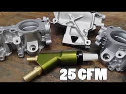 Vapor Blasting Tips and 25cfm Compressor Update