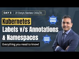 Kubernetes Labels & Namespaces Explained | Organize & Manage Pods Like a Pro in 2025!