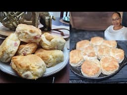 I Made Biscuits with the Best Flour in the World | White Lily Ham & Cheese Biscuits