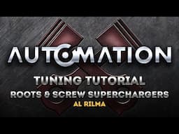 Roots & Screw Supercharger Tuning Tutorial