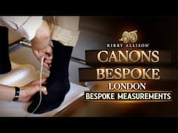 Mastering the Art of Bespoke: Taking Measurements at Canons Workshop | Bespoke Shoes | Kirby Allison