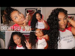 New Crochet Hair Extension Method + MICRO BRAID Dupe! Easy Ouchless DIY Install At Home