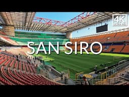 San Siro Milan Stadium Tour & Match - The Ultimate Experience - 🇮🇹 Italy [4K]