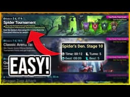 DON'T SKIP - NEW SPIDER TOURNAMENT IS EASY!! | RAID SHADOW LEGENDS