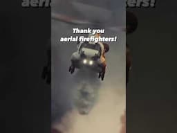 Aerial Firefighters Save LA!