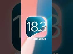 📱 ¡NUEVA ACTUALIZACIÓN! iOS 18.3 ya está aquí y viene con cambios ⬇️