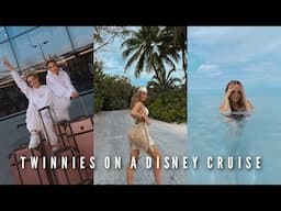 TWINS TAKE THE DISNEY DREAM CRUISE! DISNEY'S PRIVATE ISLAND & OUR MUM'S FIRST CRUISE | LucyAndLydia