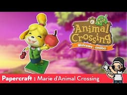 Papercraft : Marie de Super Smash Bros Ultimate | Animal Crossing