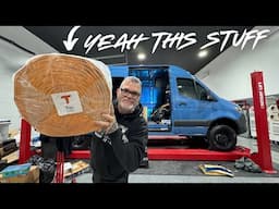 LIFE In a BIGGER VAN "The Build" TEC VAN Duck Liner For Moisture, Heat And Sound