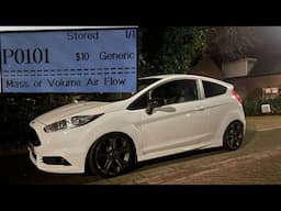 Ford Fiesta MK7 P0101 code: intake issues. Reasons