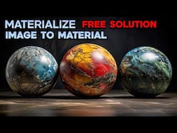 Create Stunning Materials for Free with Materialize | Blender & Substance Painter Workflow