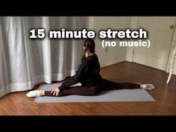 my everyday stretching routine (NO MUSIC)