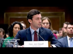 Sen. Ossoff Presses Both Parties on Urgency of Agricultural Disaster Assistance for Georgia