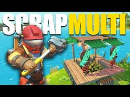 We Need Food! Our First Farm! Scrap Mechanic Multiplayer Survival Gameplay [E3]