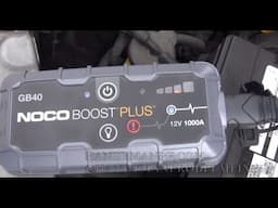 NOCO Boost Plus GB40 1000 Amp 12 Volt UltraSafe Lithium Jump Starter Box No nonsense review video