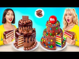 Chocolate Cake Decorating Challenge! Delicious Decorating Hacks by YUMMY JELLY