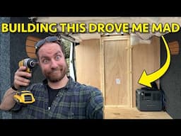 HOW TO BUILD A WOODEN BULKHEAD IN YOUR CAMPER VAN