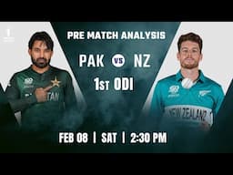 Pakistan vs New Zealand 1st ODI Match | Pakistan ODI Tri-Series 2025