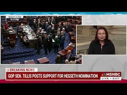 Duckworth Joins MSNBC to Discuss the Senate's Final Vote on SecDef Nominee Pete Hegseth