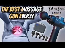 BOB AND BRAD C2 MASSAGE GUN REVIEW | RELIEVES MUSCLE SORENESS & TENSION INSTANTLY!