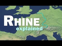 The Rhine River explained in under 3 Minutes