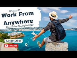 Work From Anywhere - Remote Jobs 2024 | 2000 $ Skill Up Incentive Every Year | Latest Jobs 2024