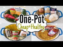 5 EASY & HEALTHY ONE-POT MEALS! | Cheap & Flavorful Recipes for Busy Weeknights | Julia Pacheco