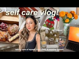 self care days🧸 cozy moments, pamper routine, new hobbies, & taking care of myself!