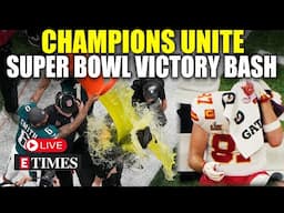 Super Bowl LIVE: Inside Eagles' Celebration | Empire State Lights | Chiefs | Eagles